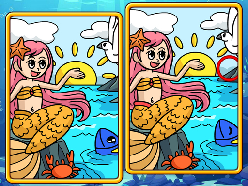Mermaids: Spot The Differences_img