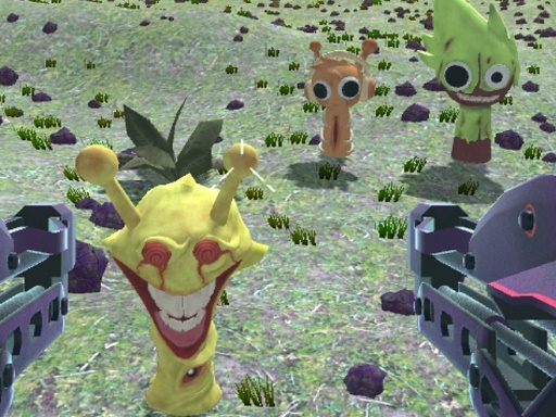 Sprunki Island Survival Shooting img